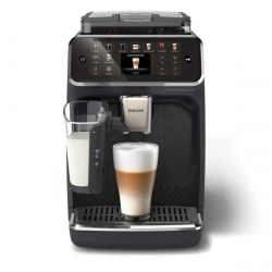 Philips EP5541/50 5500 LatteGo, 1500W, 15 bar, 1.8 л, 20 напитки, Керамична мелачка с 12 нива, TFT, AquaClean, SilentBrew, AromaExtract, ExtraShot, Черен